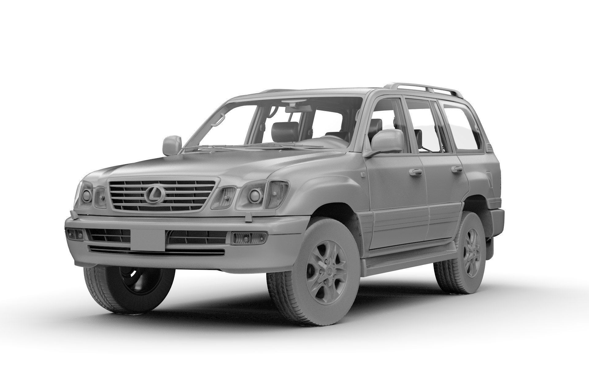 Lexus LX 470 3D model_7