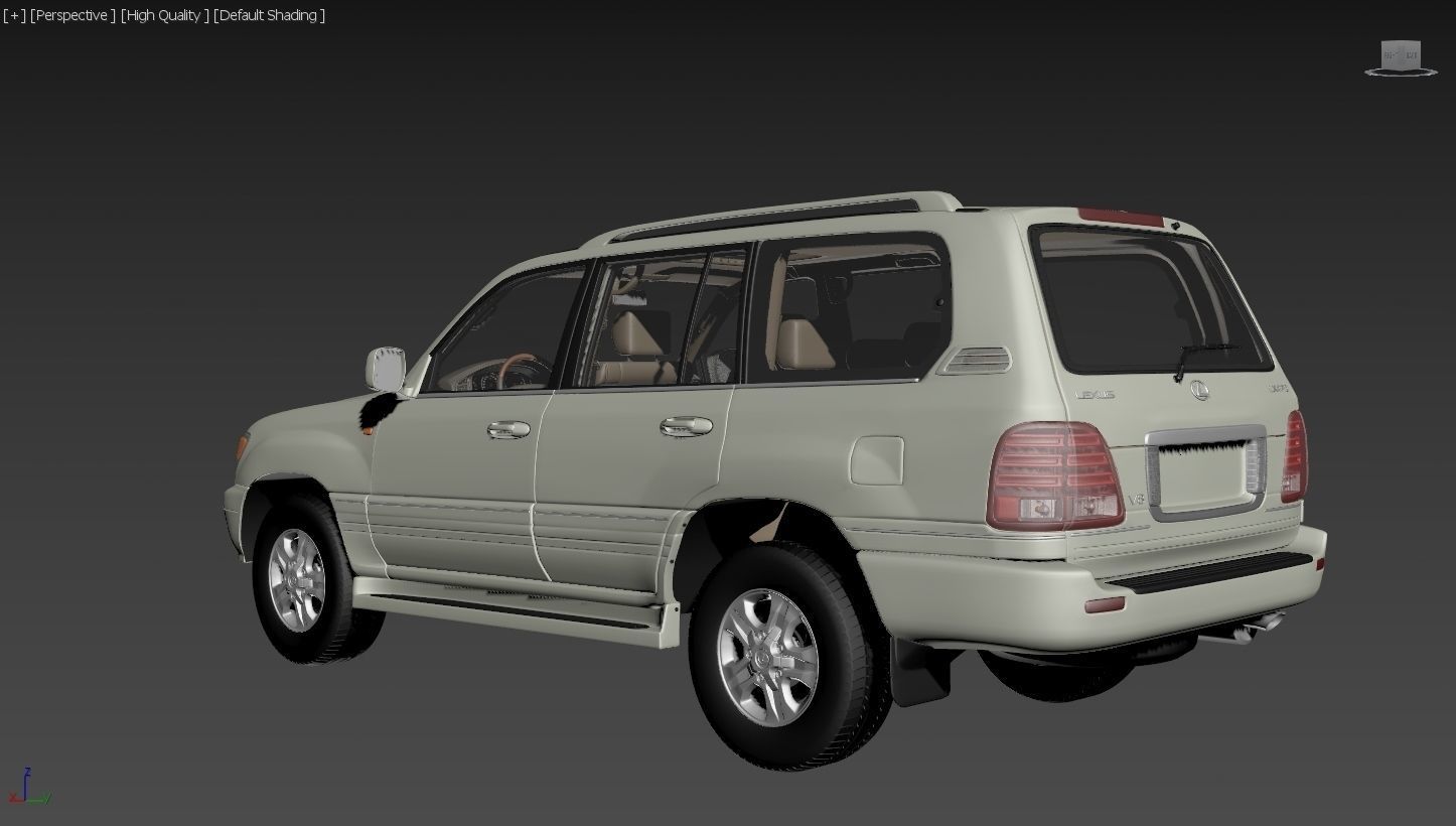 Lexus LX 470 3D model_10