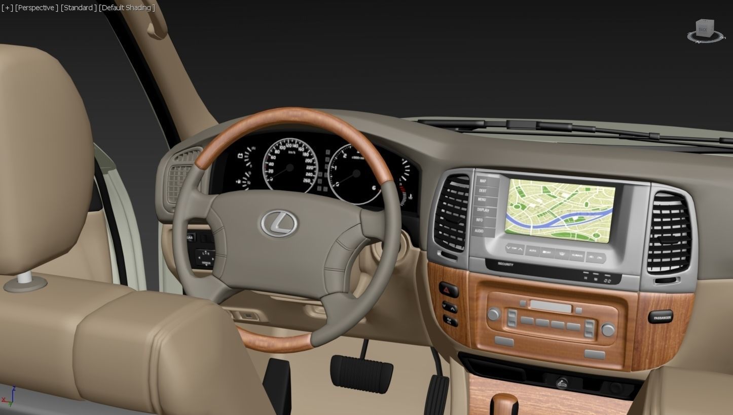 Lexus LX 470 3D model_14