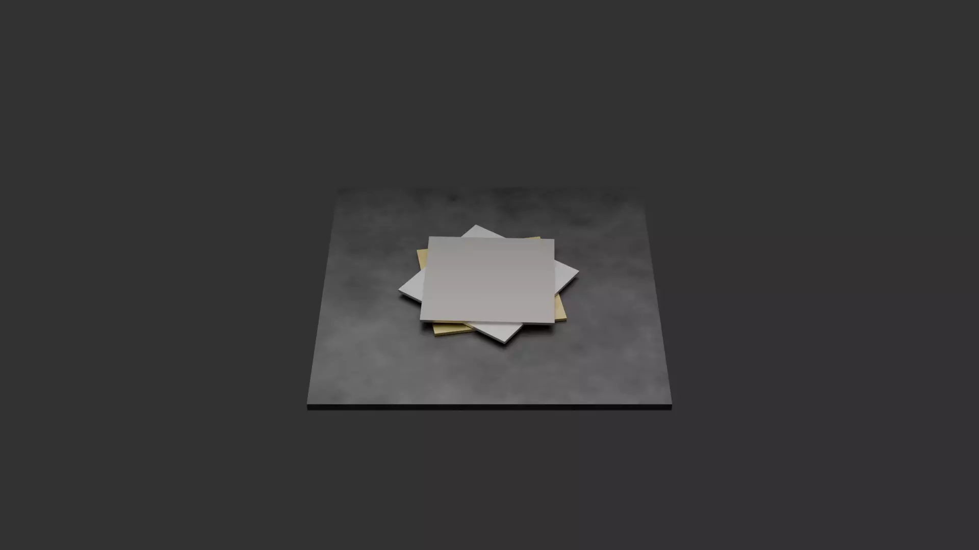 Abstract Geometric Display Pedestals Free low-poly 3D model