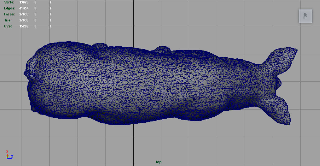 Realistic Sow pig Low-poly 3D model_5