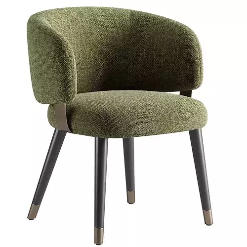 Charlotte Chair 3D model 2