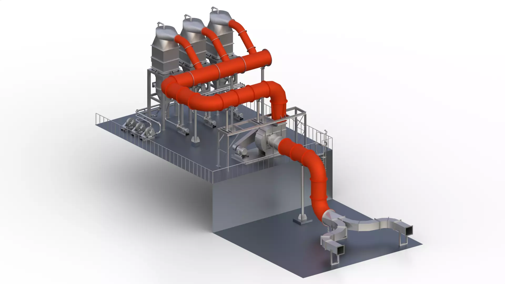 Petrochemical Process Unit Vol 07 3D model