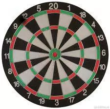 darts dart board Free low-poly 3D model