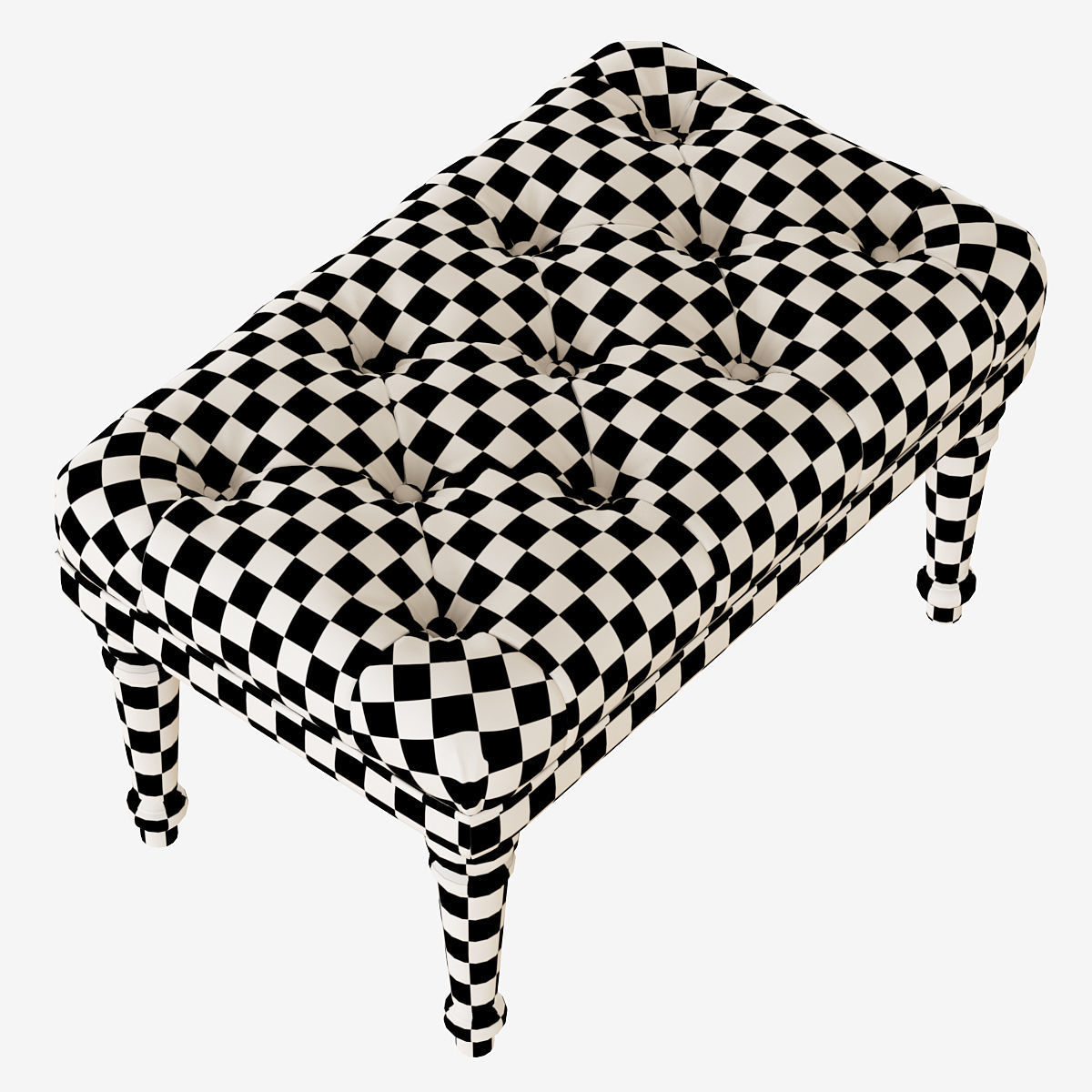 Pouf Louis-Philippe 3D model_6