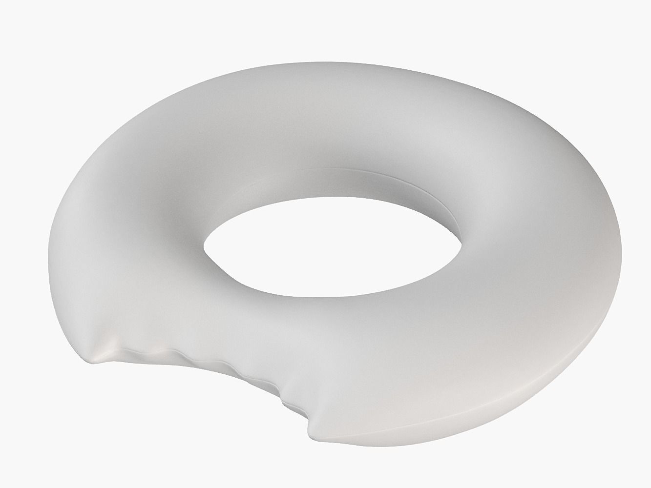 Donut Pool Float PBR 3D model_9