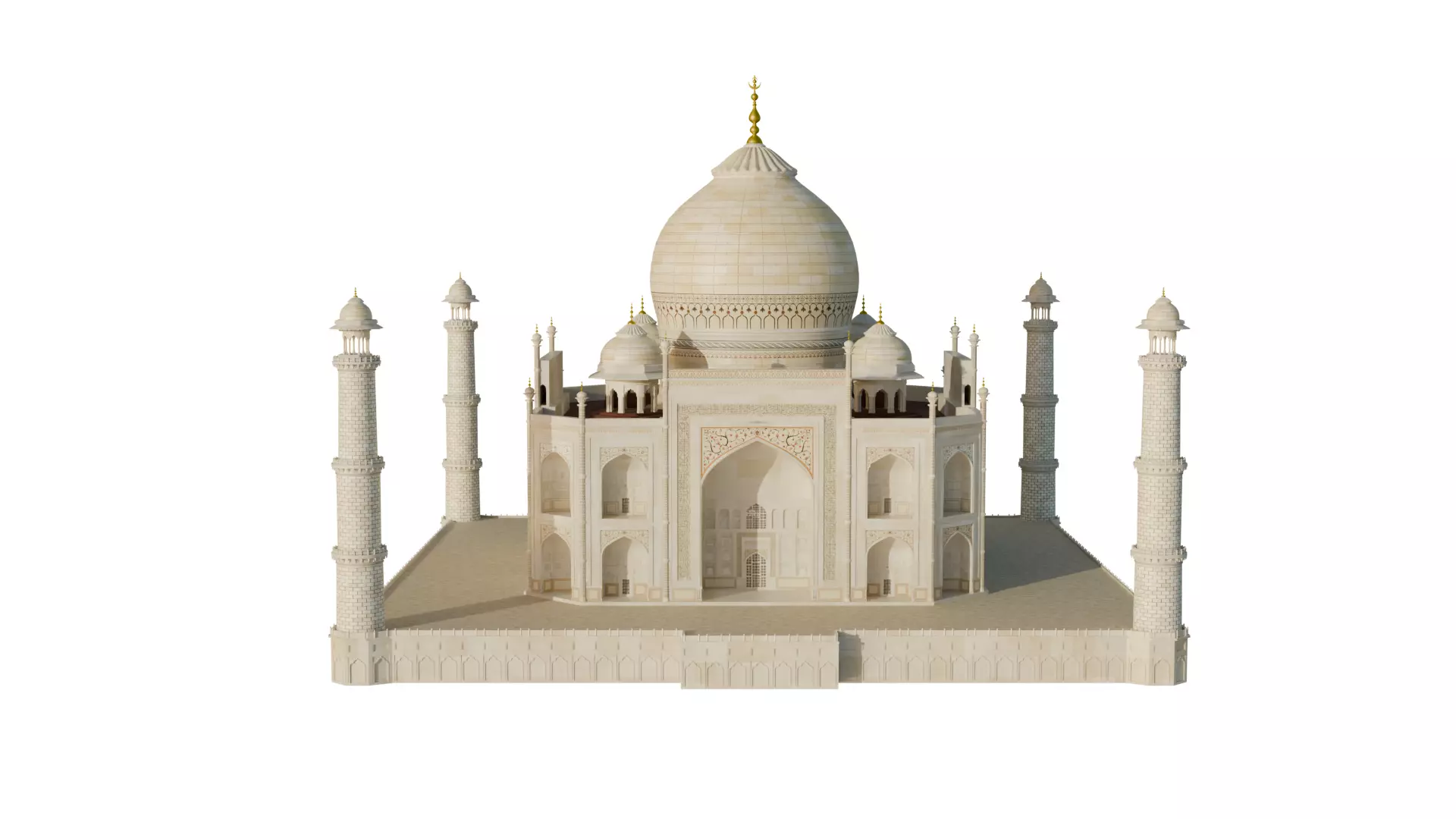 TAJ MAHAL 3D model