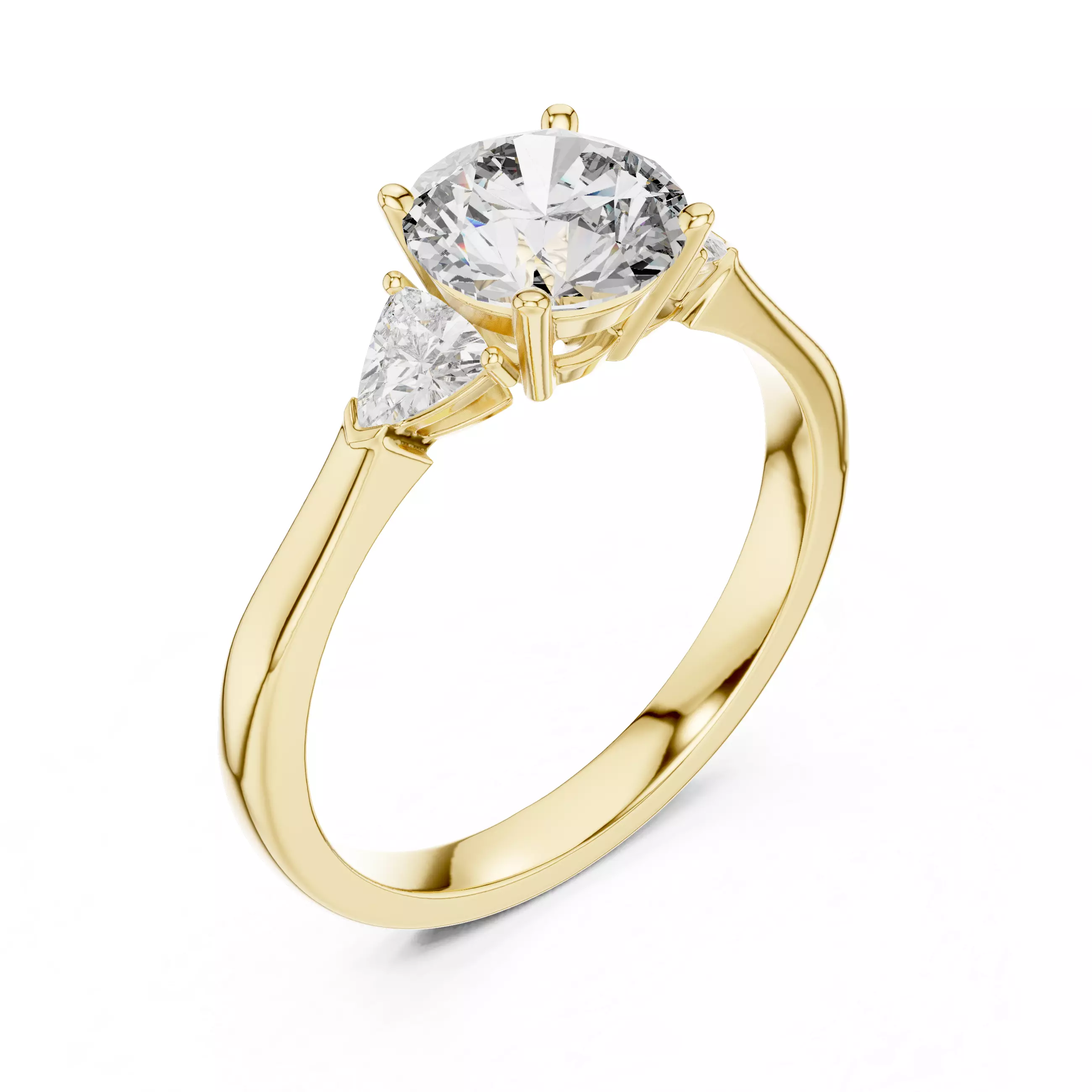 Women Ring Render 3dm STL MP4 Details 3D print model