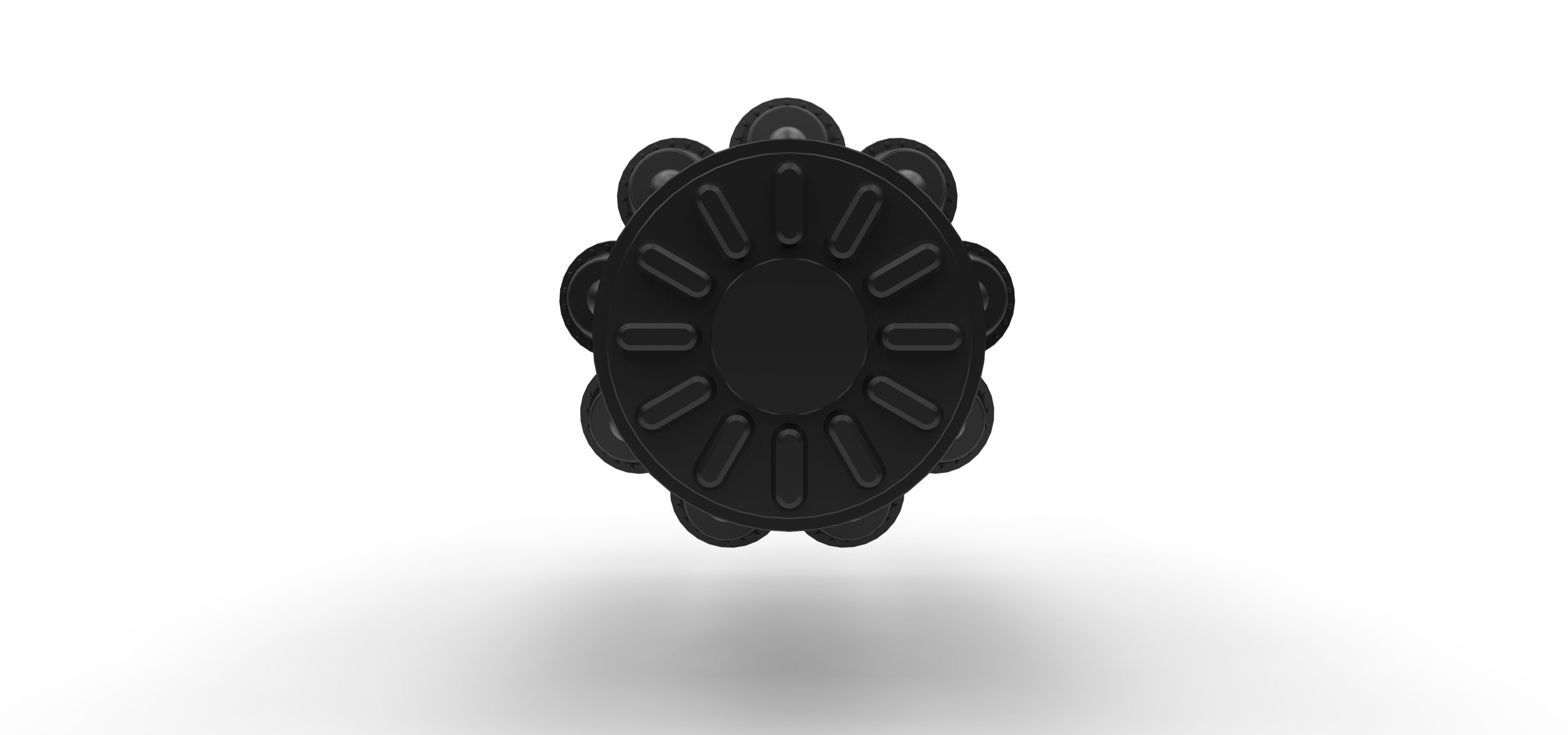 Jet engine 3D model_7