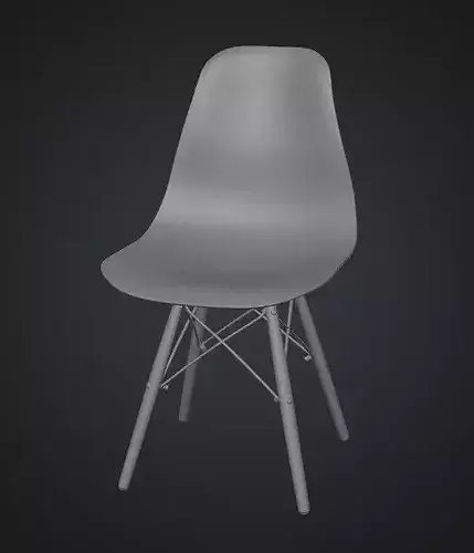 Nordic Chair 3D model 2