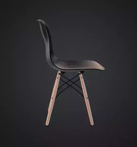 Nordic Chair 3D model 5