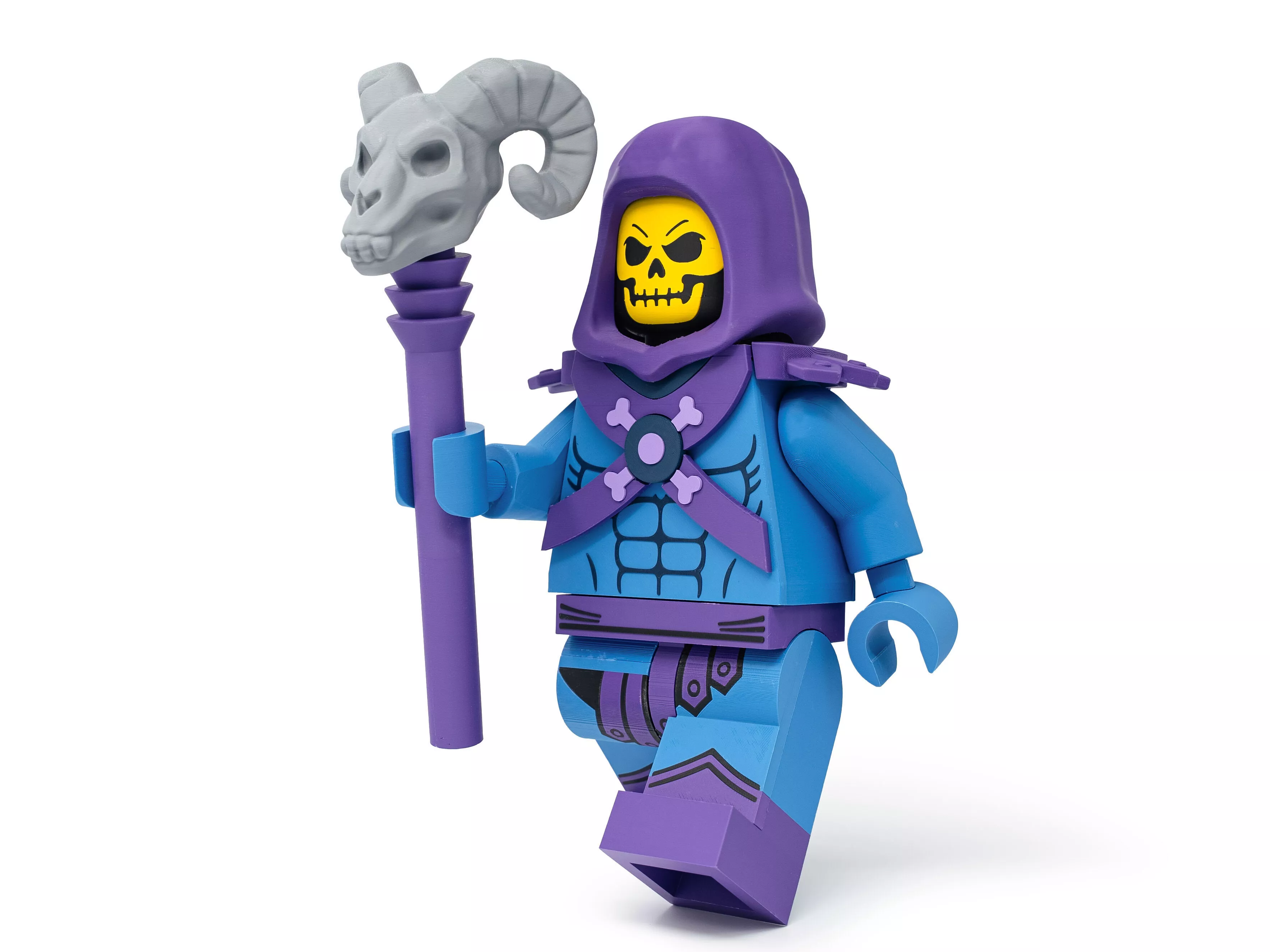 Skeletor Modular Figure 3D print model