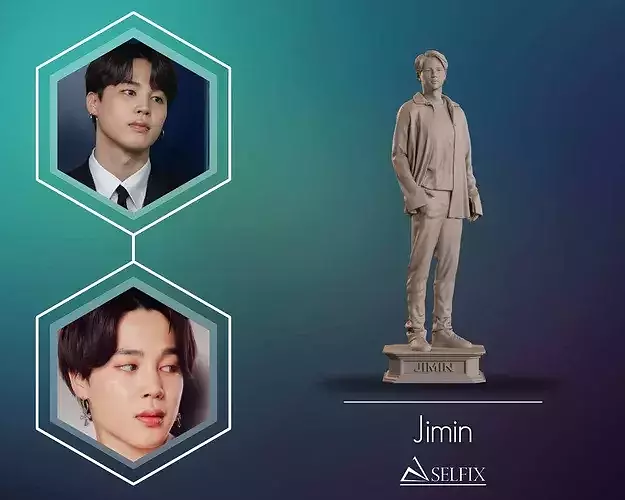 Jimin BTS FullBody Sculpture