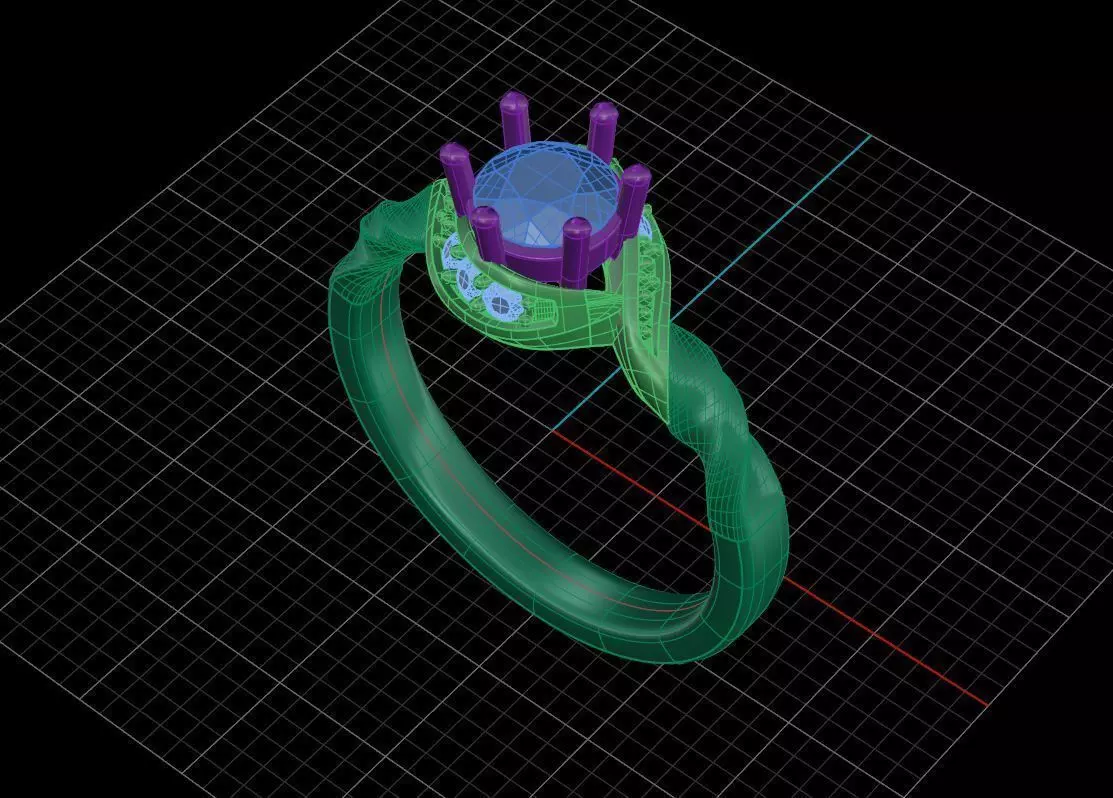 New Diamond model 3D print model_0