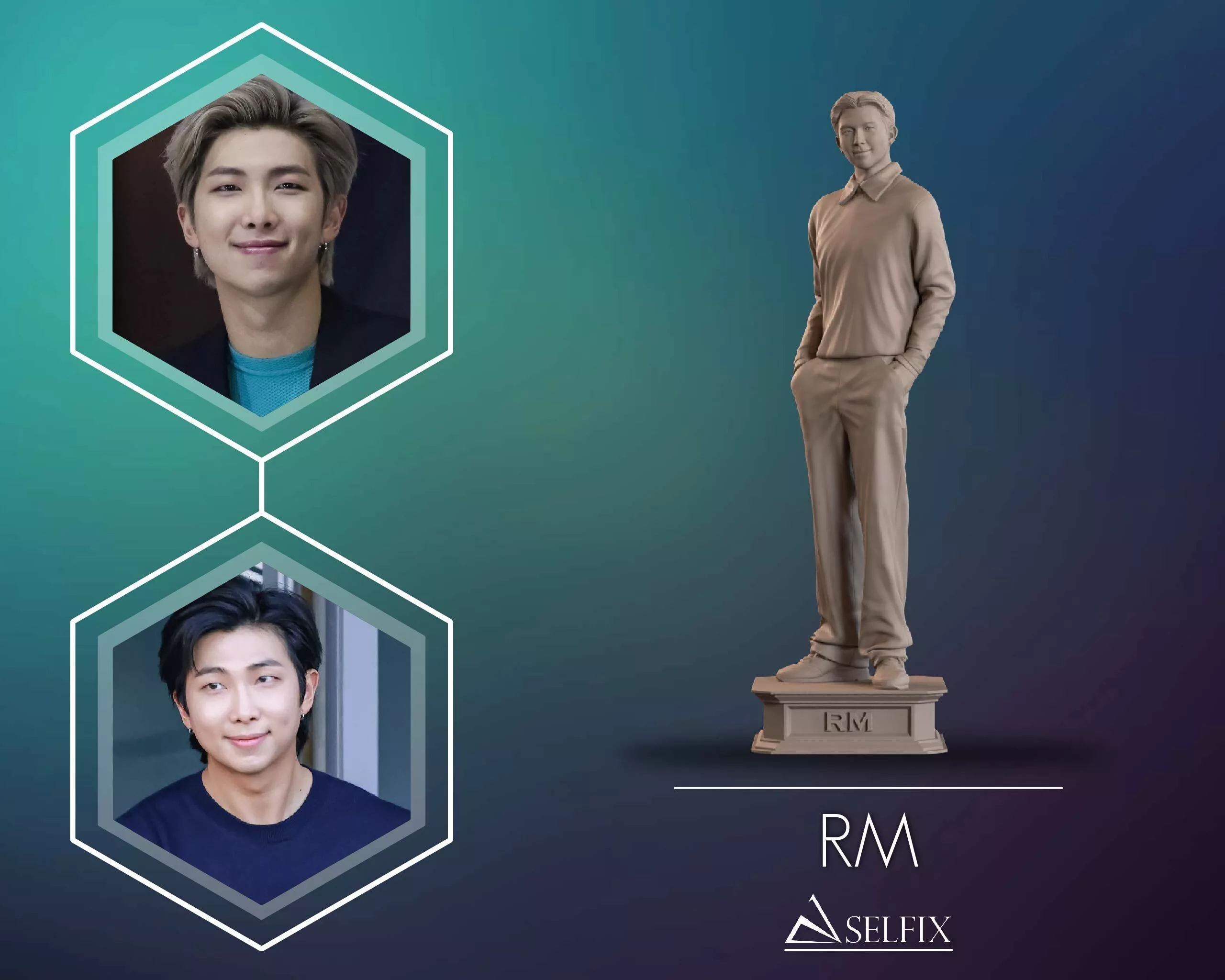 RM BTS Full Body Sculpture 3D print model