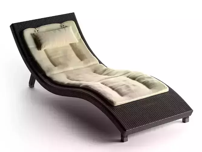 Relax Chaise Longue 3D model