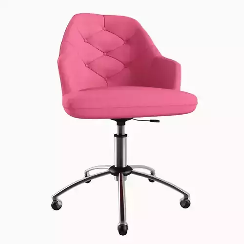 Tufted Desk Chair 3D print model