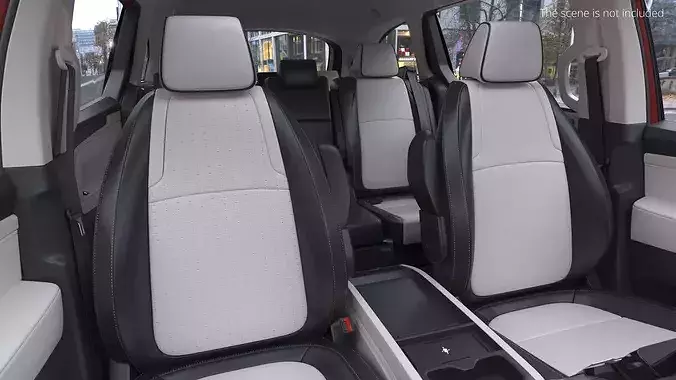 Honda Odyssey 2025 Premium Minivan with Sunroof Red 3D model 5