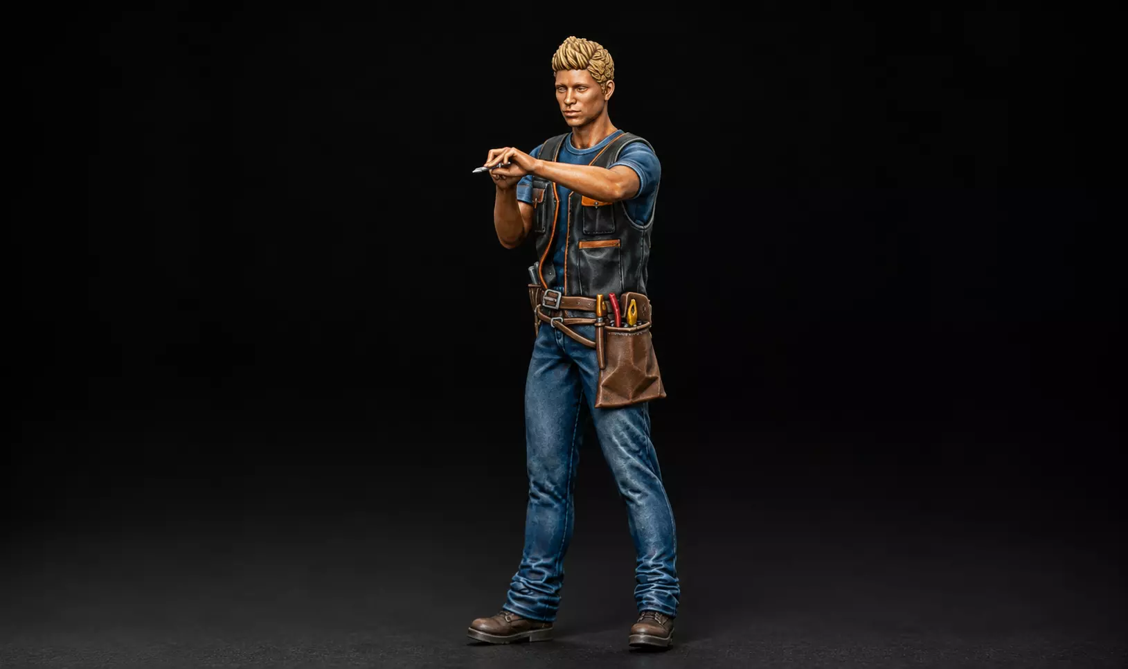 electrician pose 1 3D print model