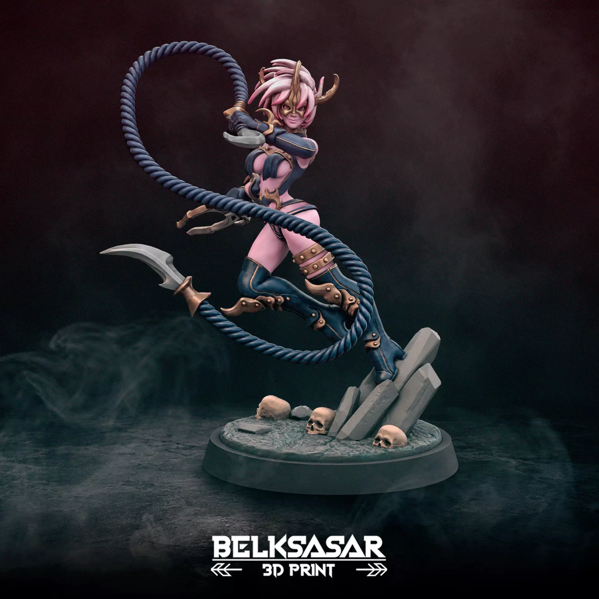 Assassin Huntress - Shadowborn Daughters A 3D print model