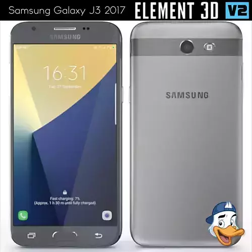 Samsung Galaxy J3 2017 for Element 3D