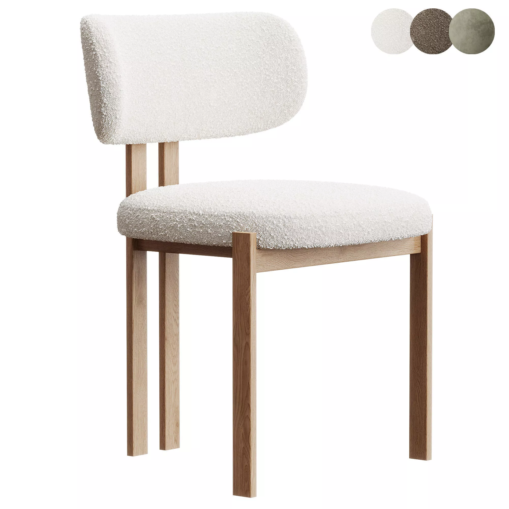 NATURE DESIGN I BAY WOOD CHAIR 3D model
