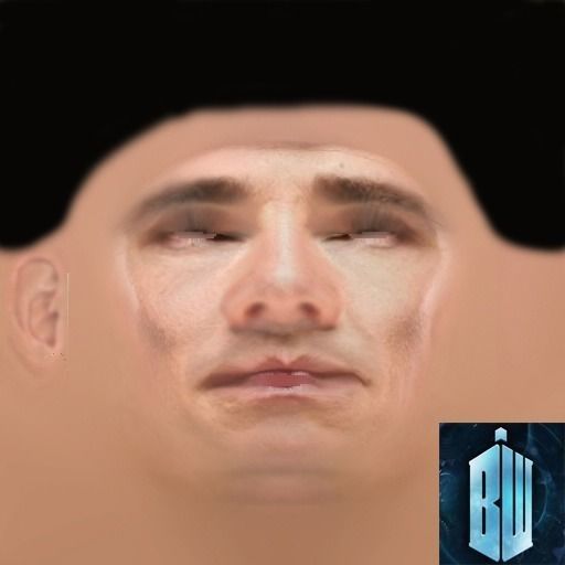 Sherlock - Benedict Cumberbatch Low-poly 3D model_8