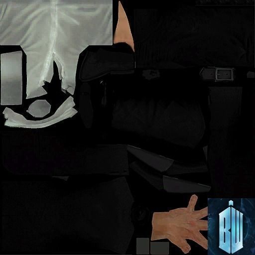 Sherlock - Benedict Cumberbatch Low-poly 3D model_12