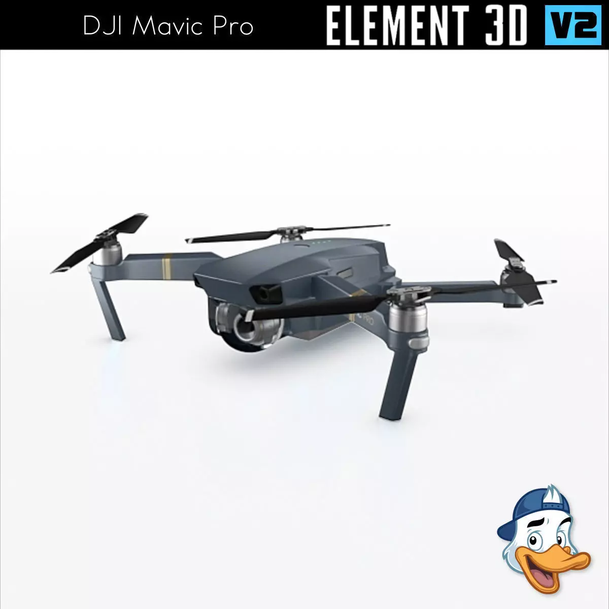 DJI Mavic Pro for Element 3D 3D model_0
