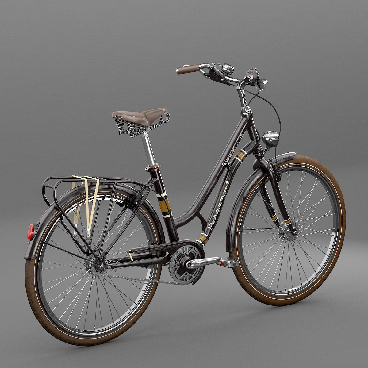 Bergamont Summerville Mountain Bike 3D model_2