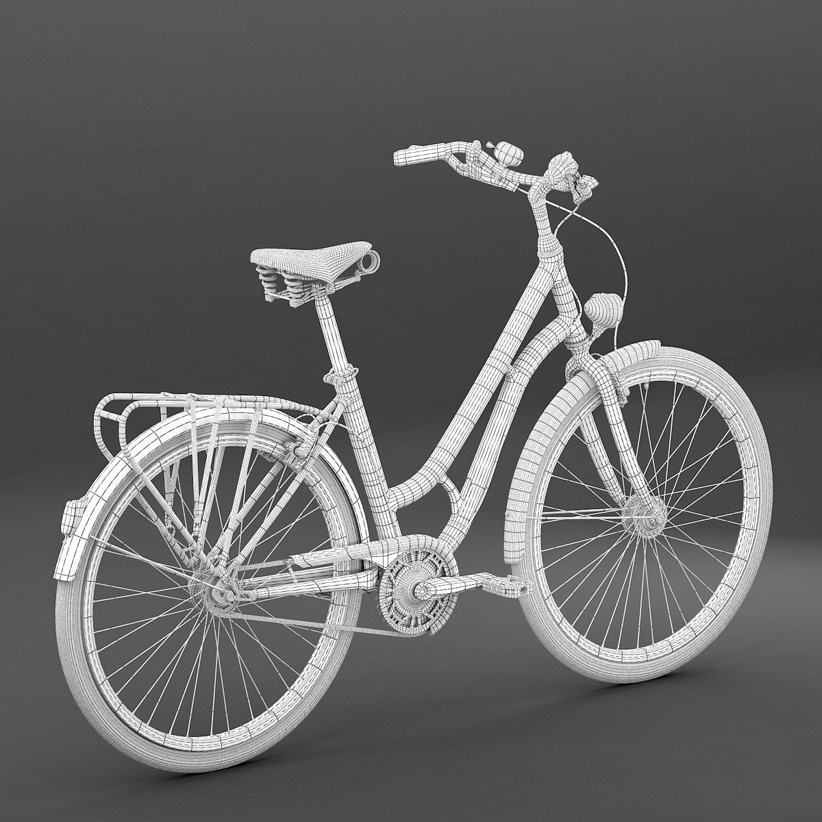 Bergamont Summerville Mountain Bike 3D model_3