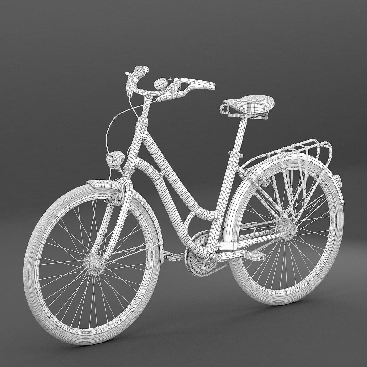 Bergamont Summerville Mountain Bike 3D model_1