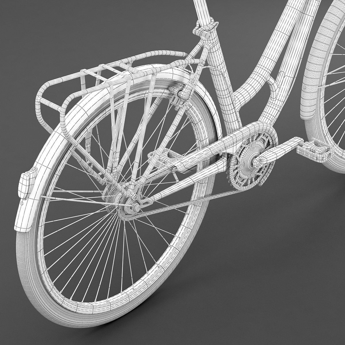 Bergamont Summerville Mountain Bike 3D model_5
