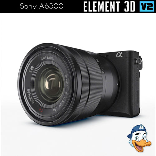 Sony A6500 for Element 3D 3D model