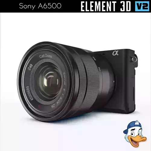 Sony A6500 for Element 3D