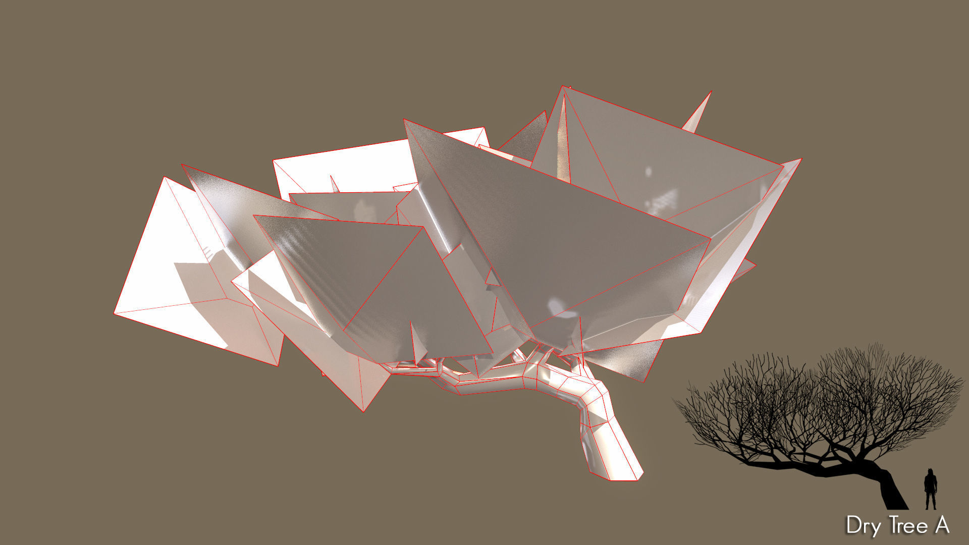 Low Poly Tree Pack Low-poly 3D model_27