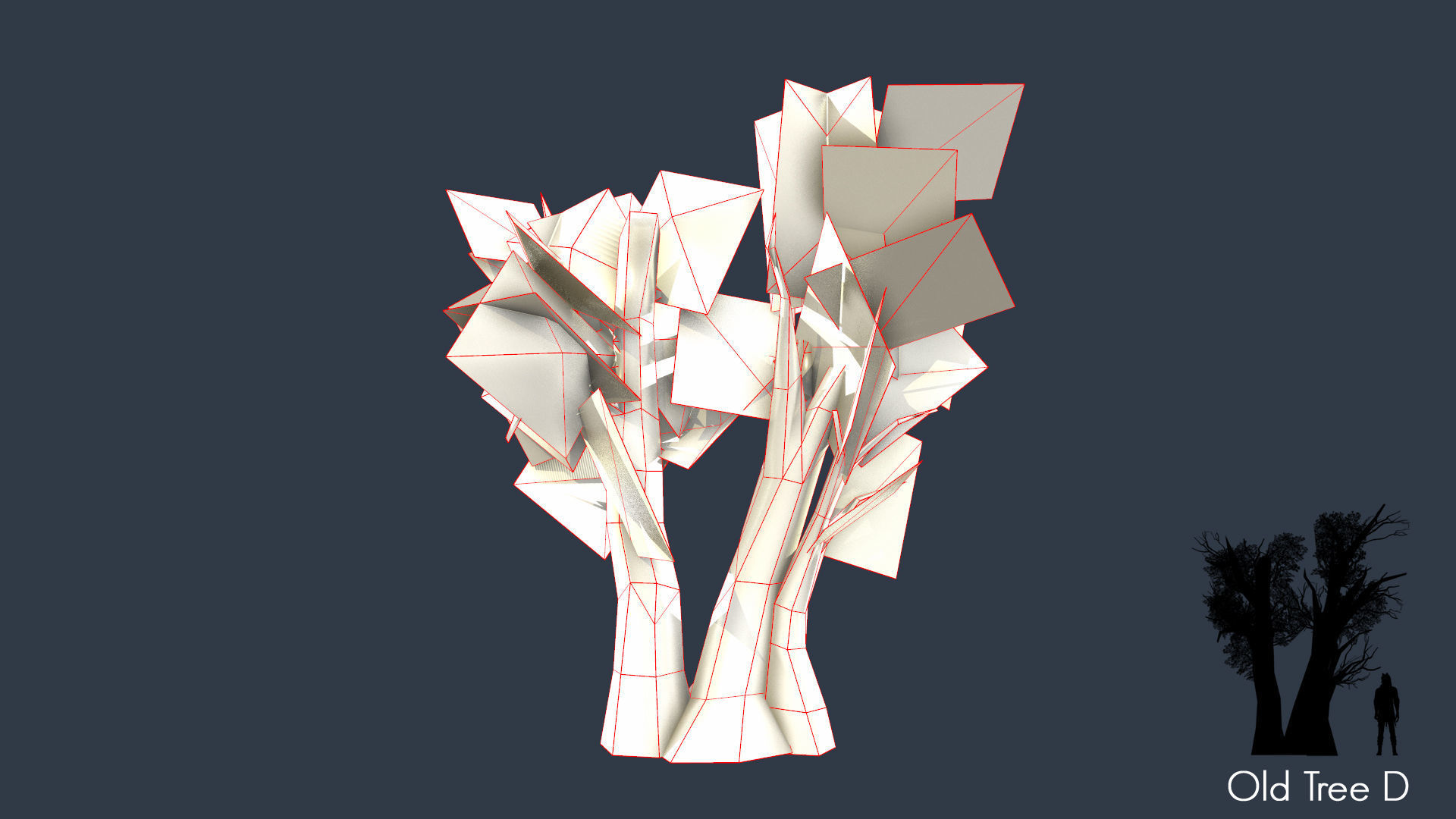 Low Poly Tree Pack Low-poly 3D model_55