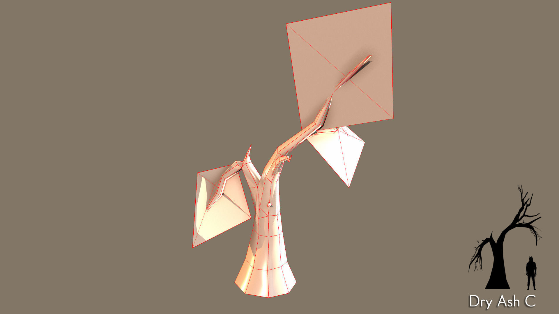 Low Poly Tree Pack Low-poly 3D model_19