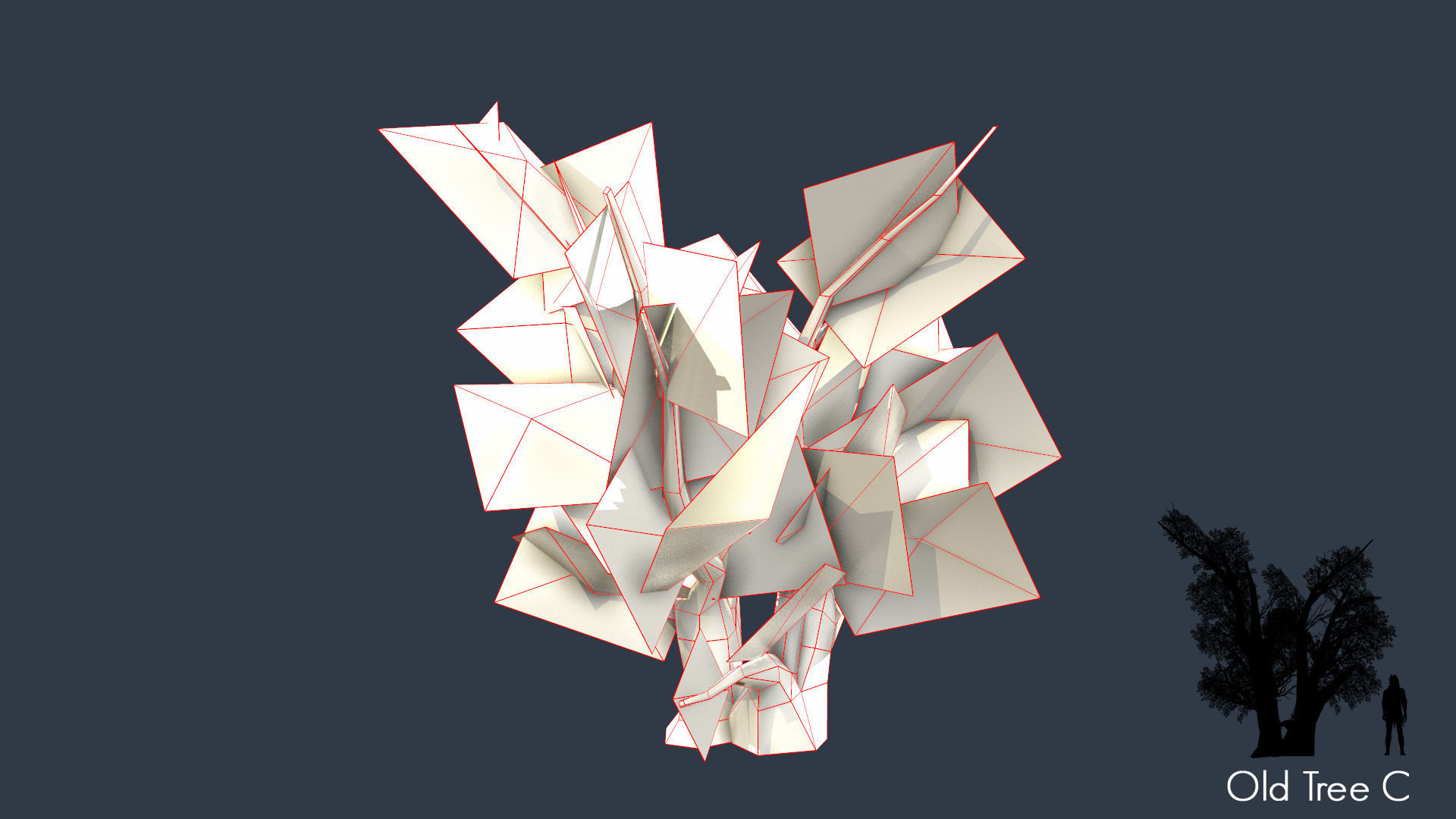 Low Poly Tree Pack Low-poly 3D model_53