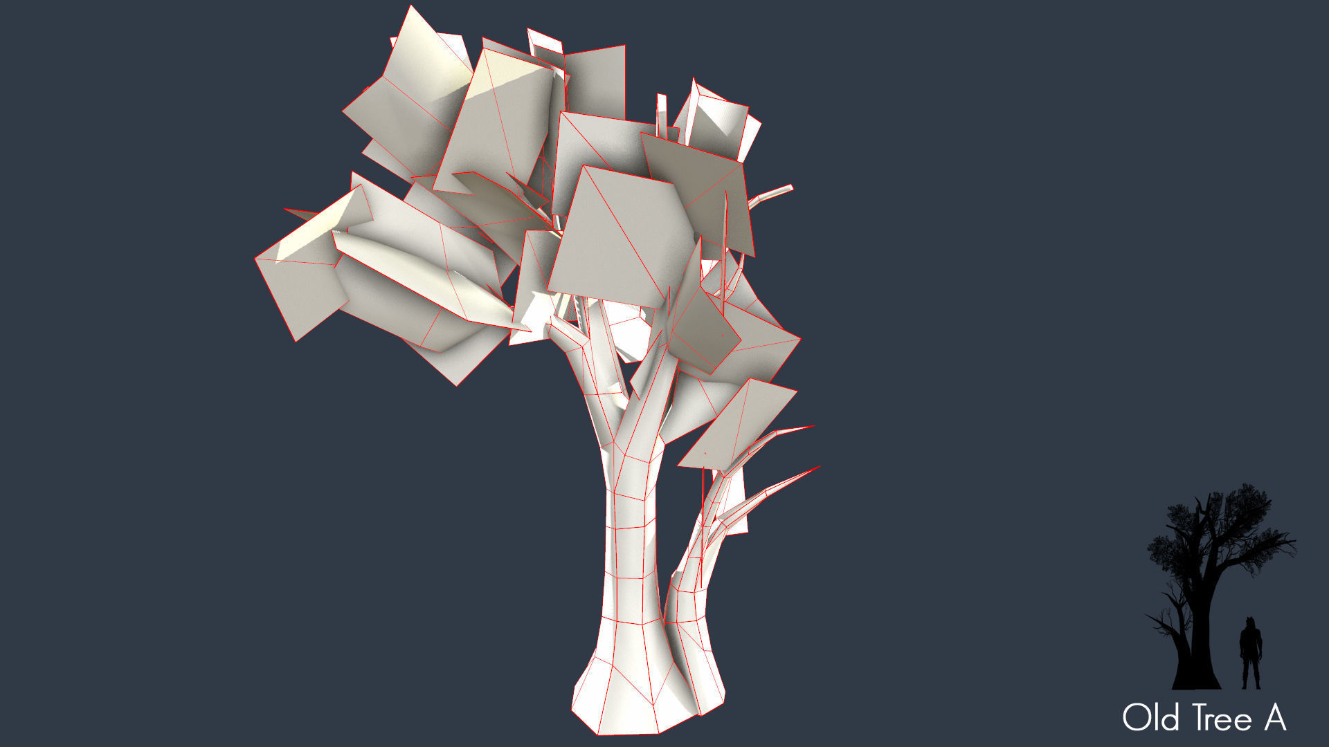 Low Poly Tree Pack Low-poly 3D model_49