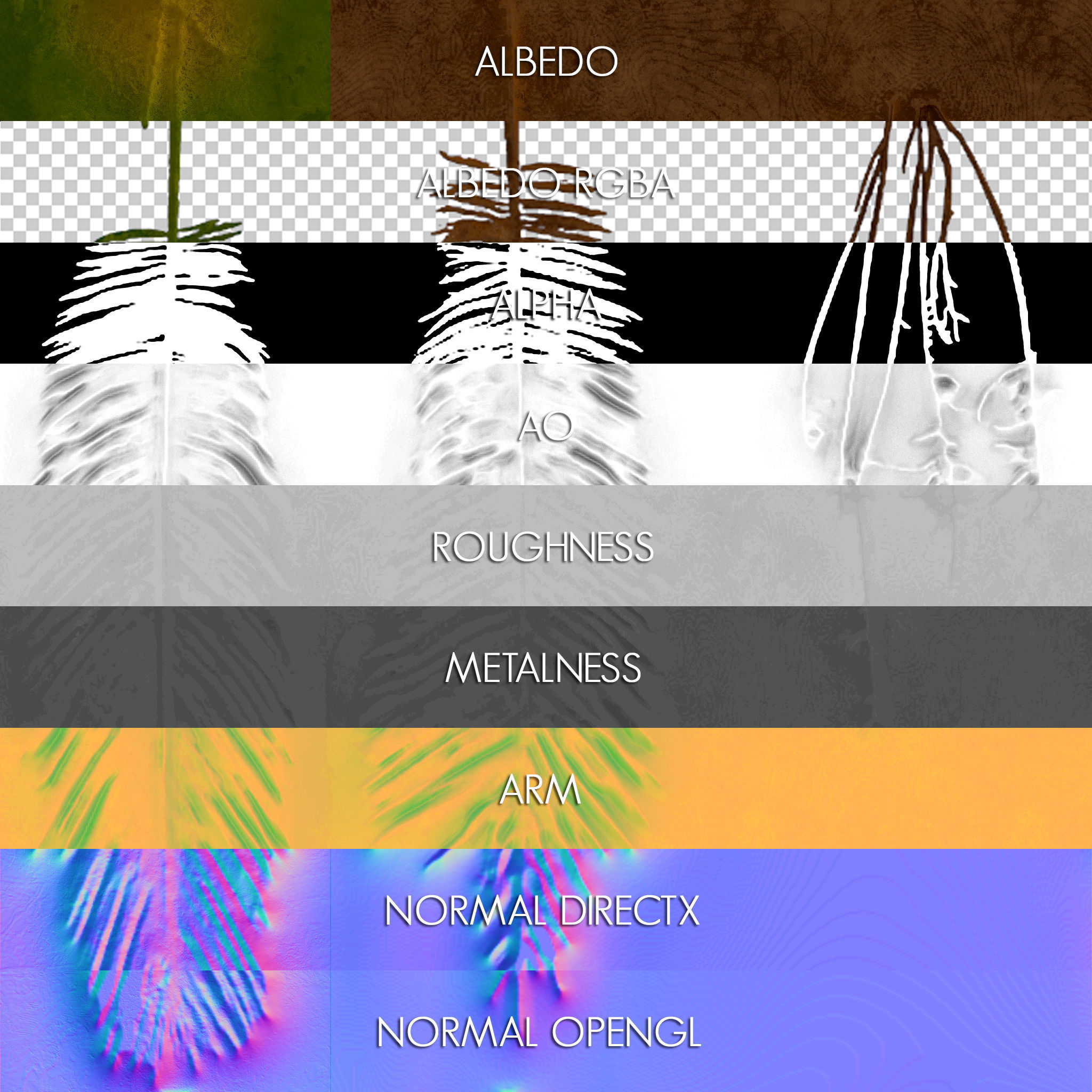 Low Poly Tree Pack Low-poly 3D model_76