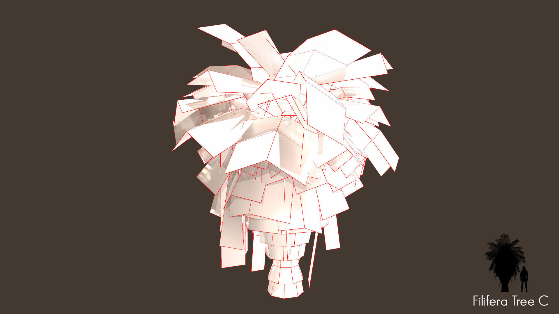 Low Poly Tree Pack Low-poly 3D model_39