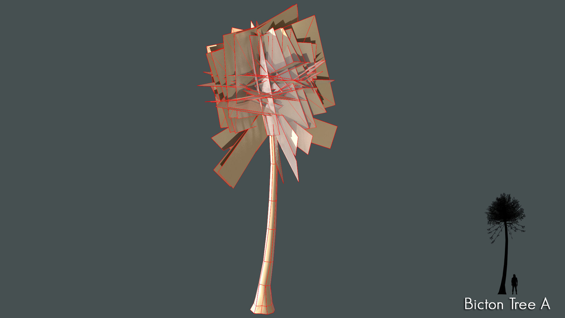 Low Poly Tree Pack Low-poly 3D model_3