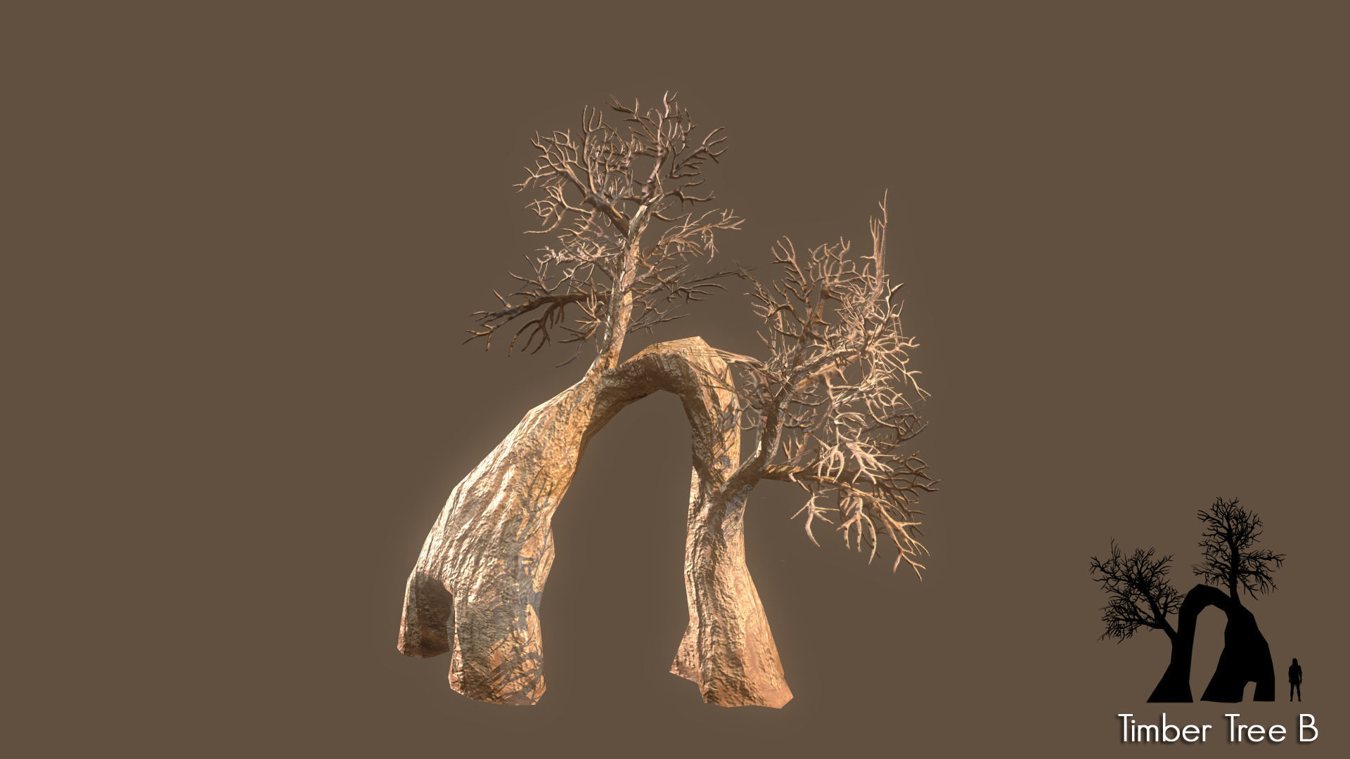 Low Poly Tree Pack Low-poly 3D model_58
