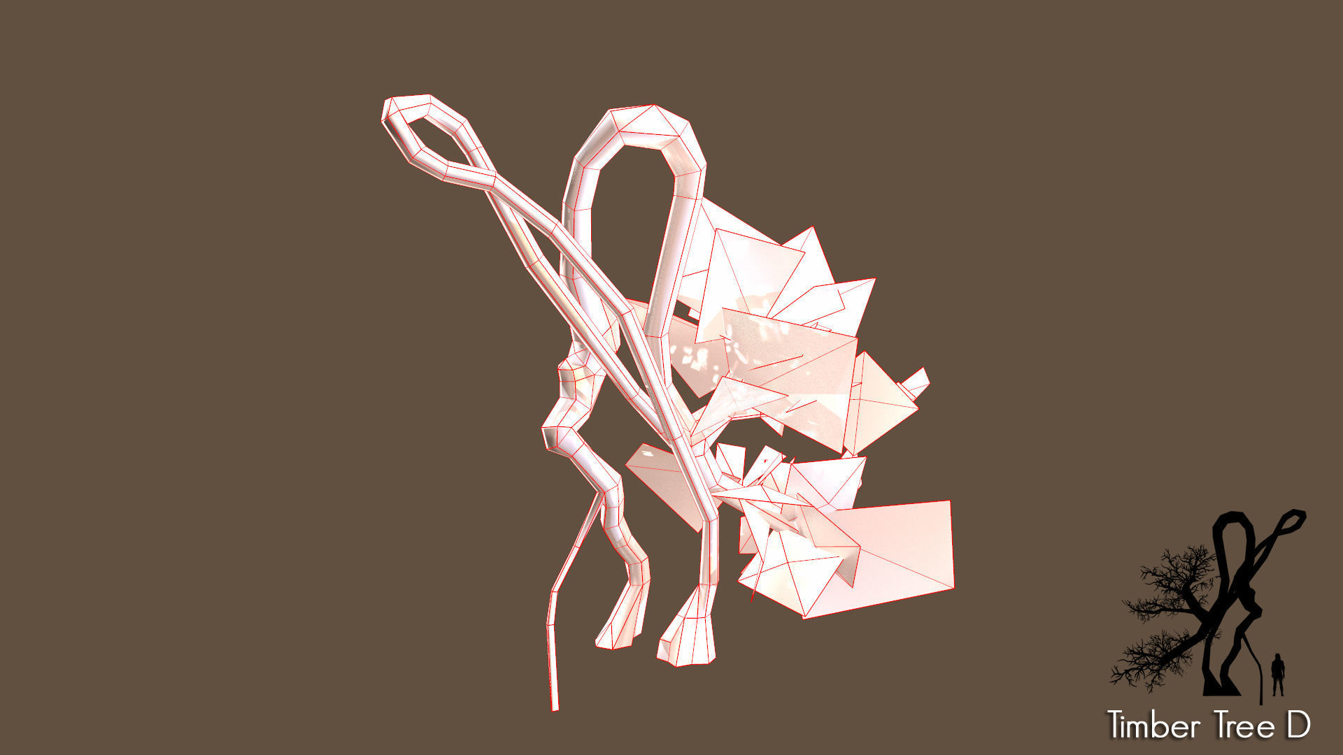 Low Poly Tree Pack Low-poly 3D model_63