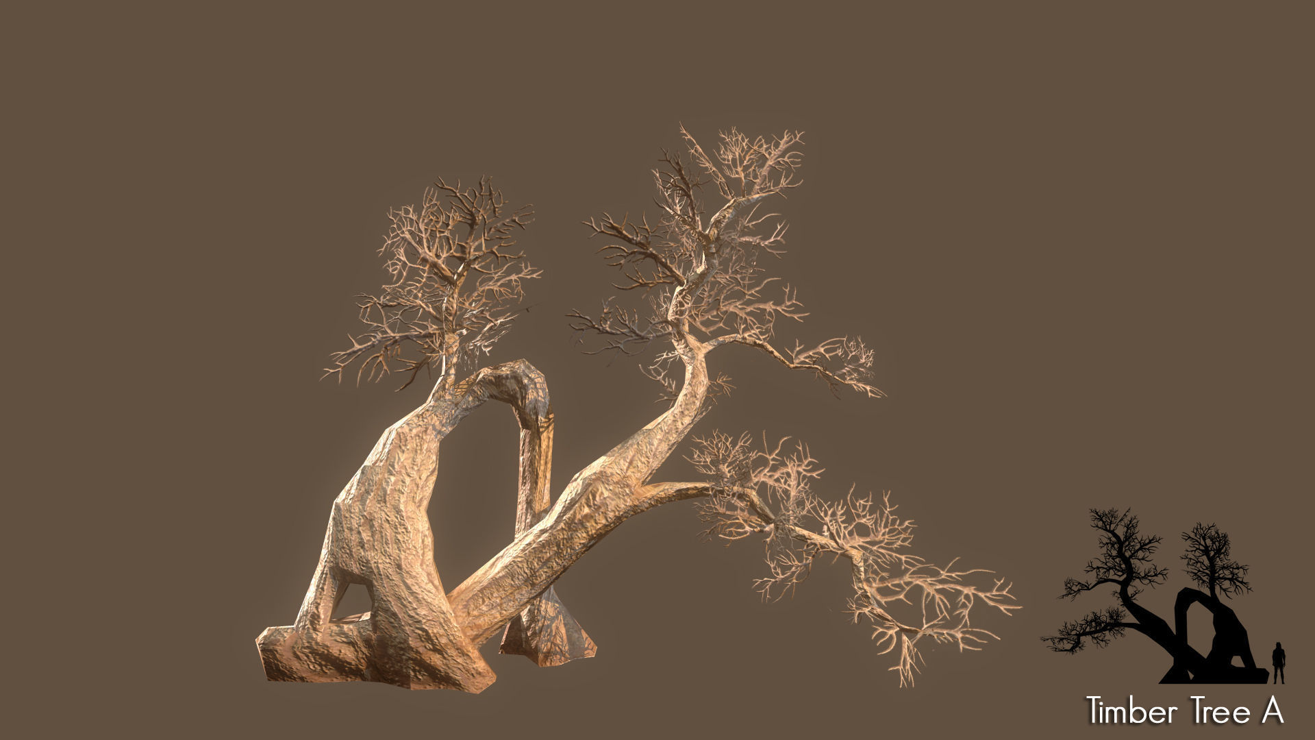 Low Poly Tree Pack Low-poly 3D model_56