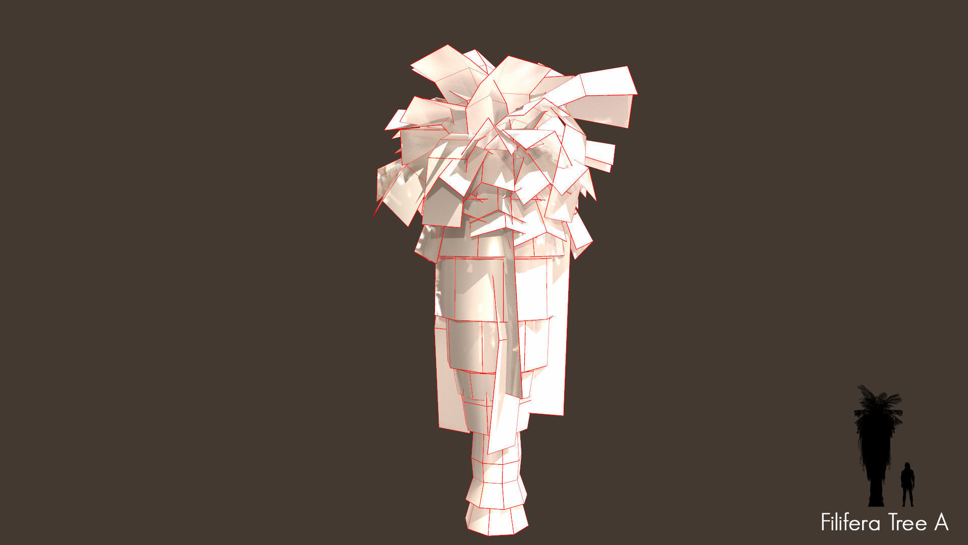 Low Poly Tree Pack Low-poly 3D model_35