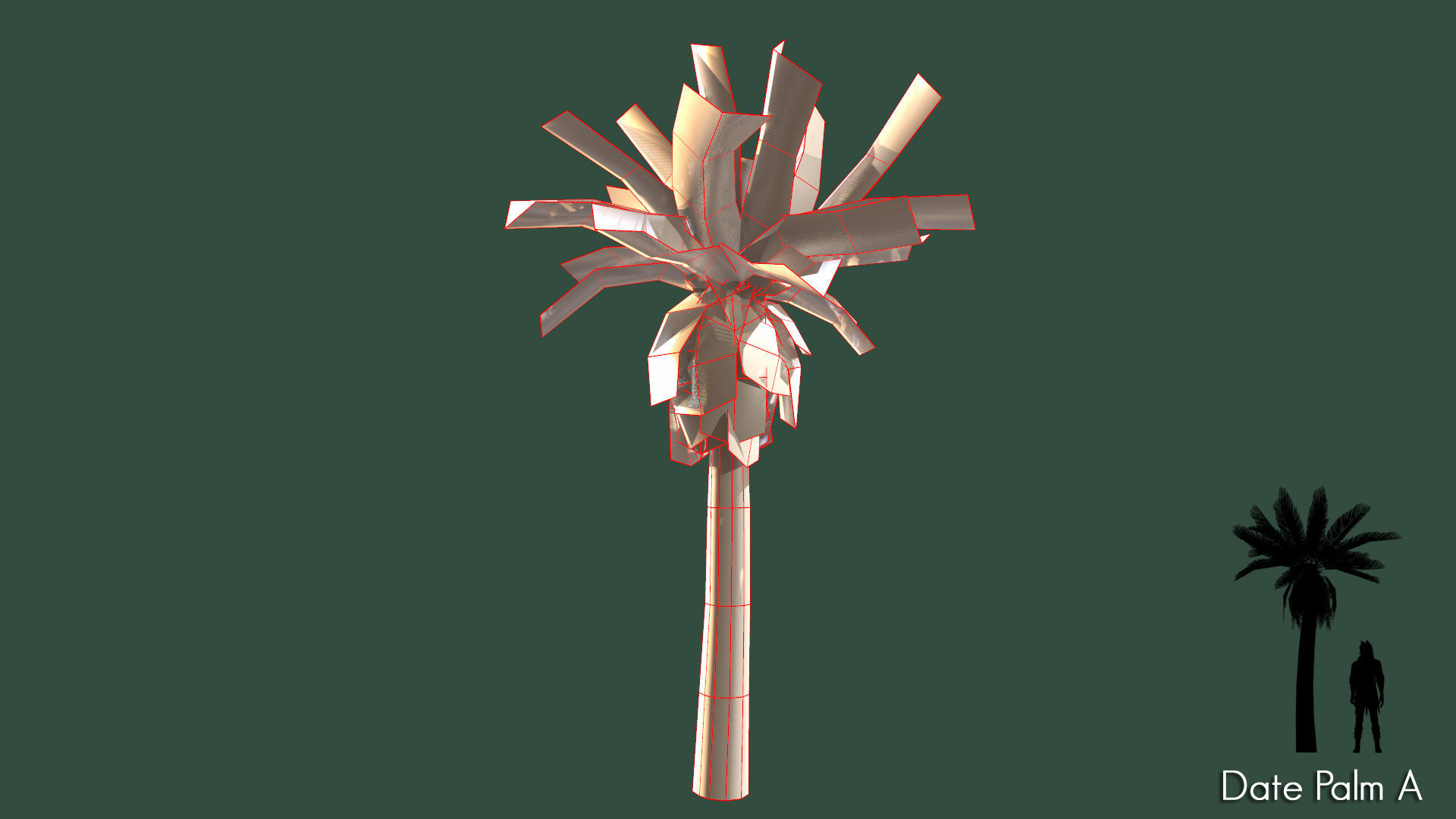 Low Poly Tree Pack Low-poly 3D model_9