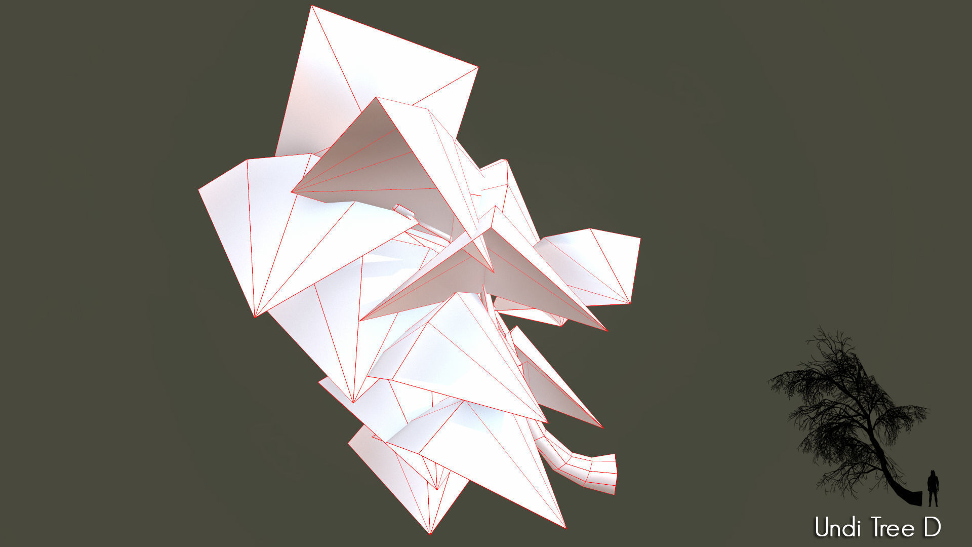 Low Poly Tree Pack Low-poly 3D model_73