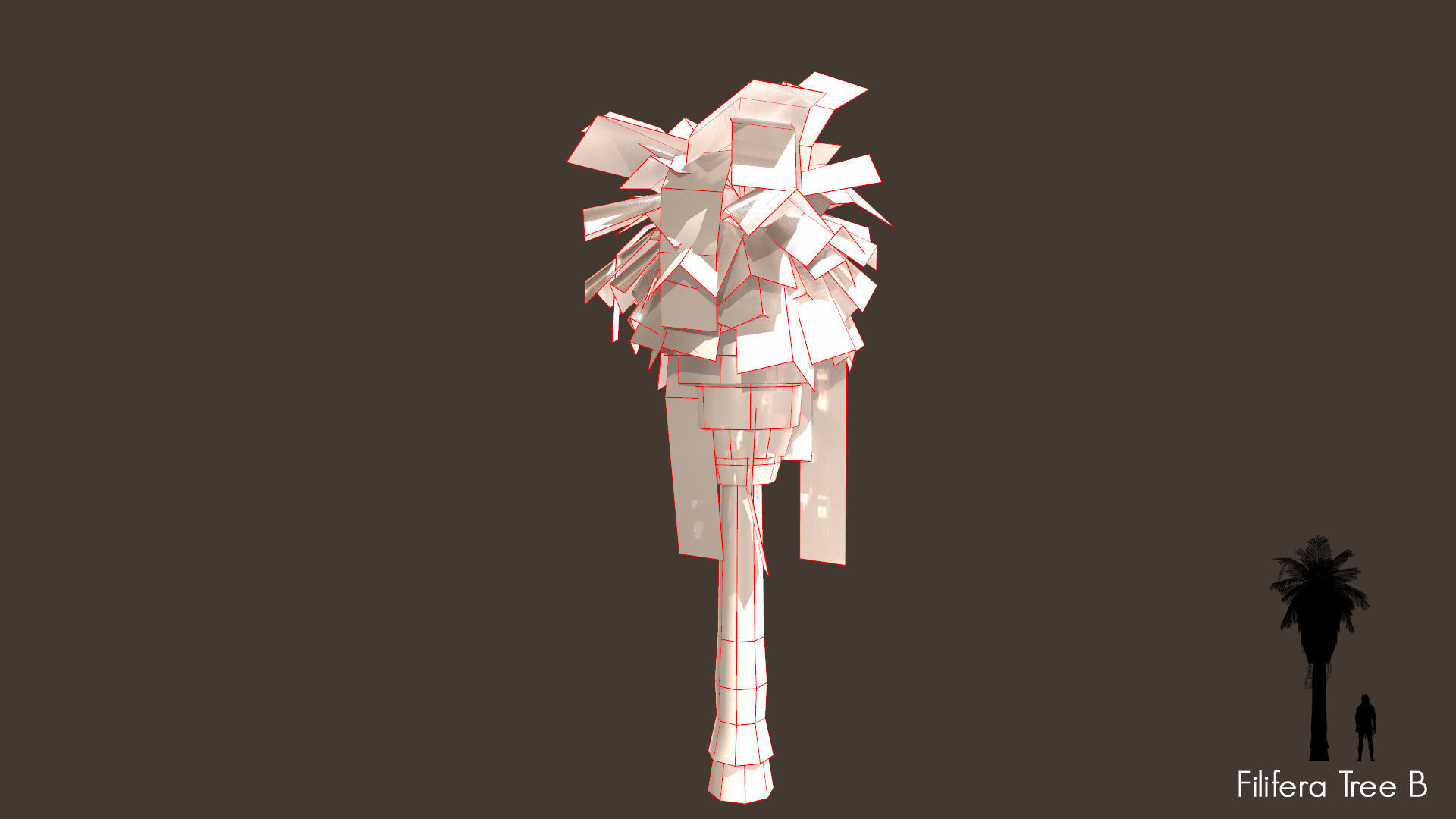 Low Poly Tree Pack Low-poly 3D model_37